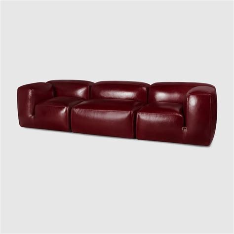 gucci rosso ancora sofa